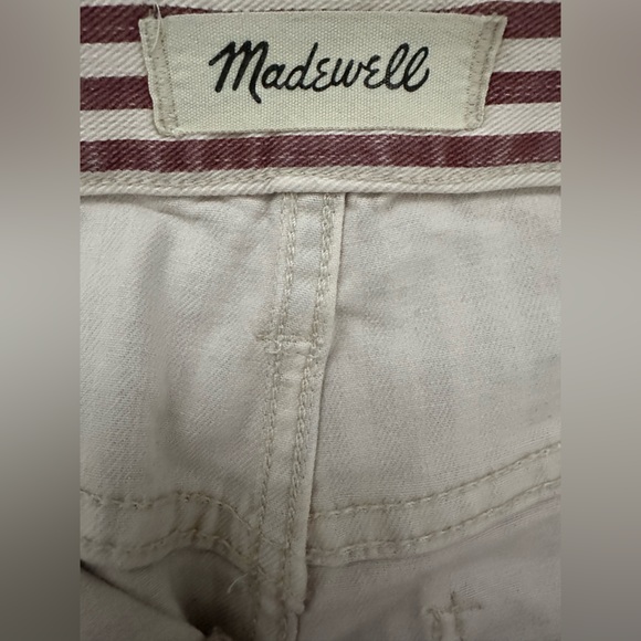 Madewell The High-Rise Slim Boyjean in Luca Stripe - Size 26 - Picture 9 of 16